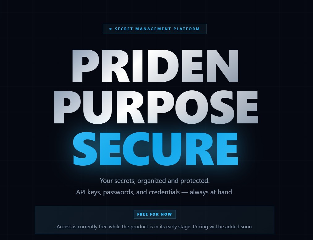 Pride N Purpose Secure screenshot